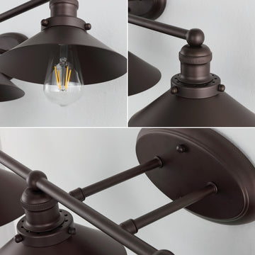 July Metal Shade Sconce